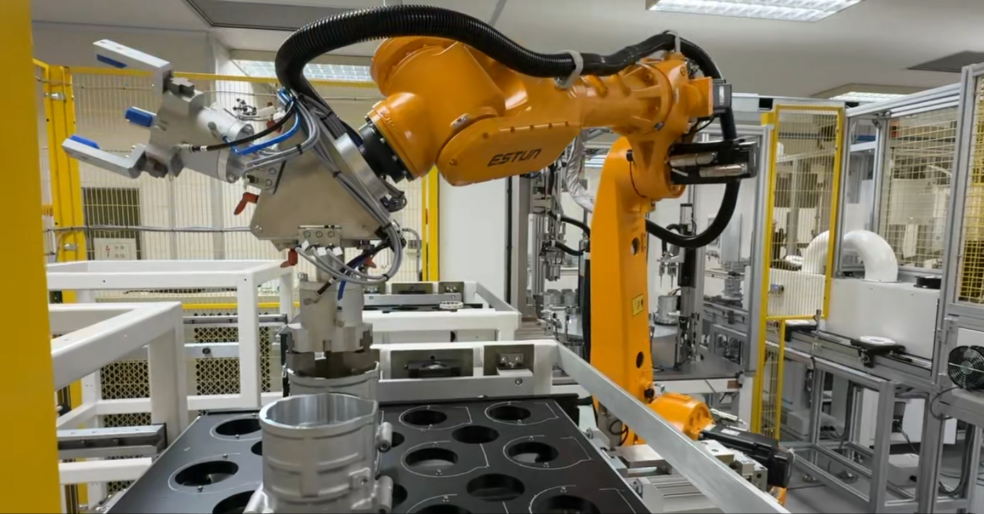 【全程实录】上海本菱压缩机自动装配线（三...